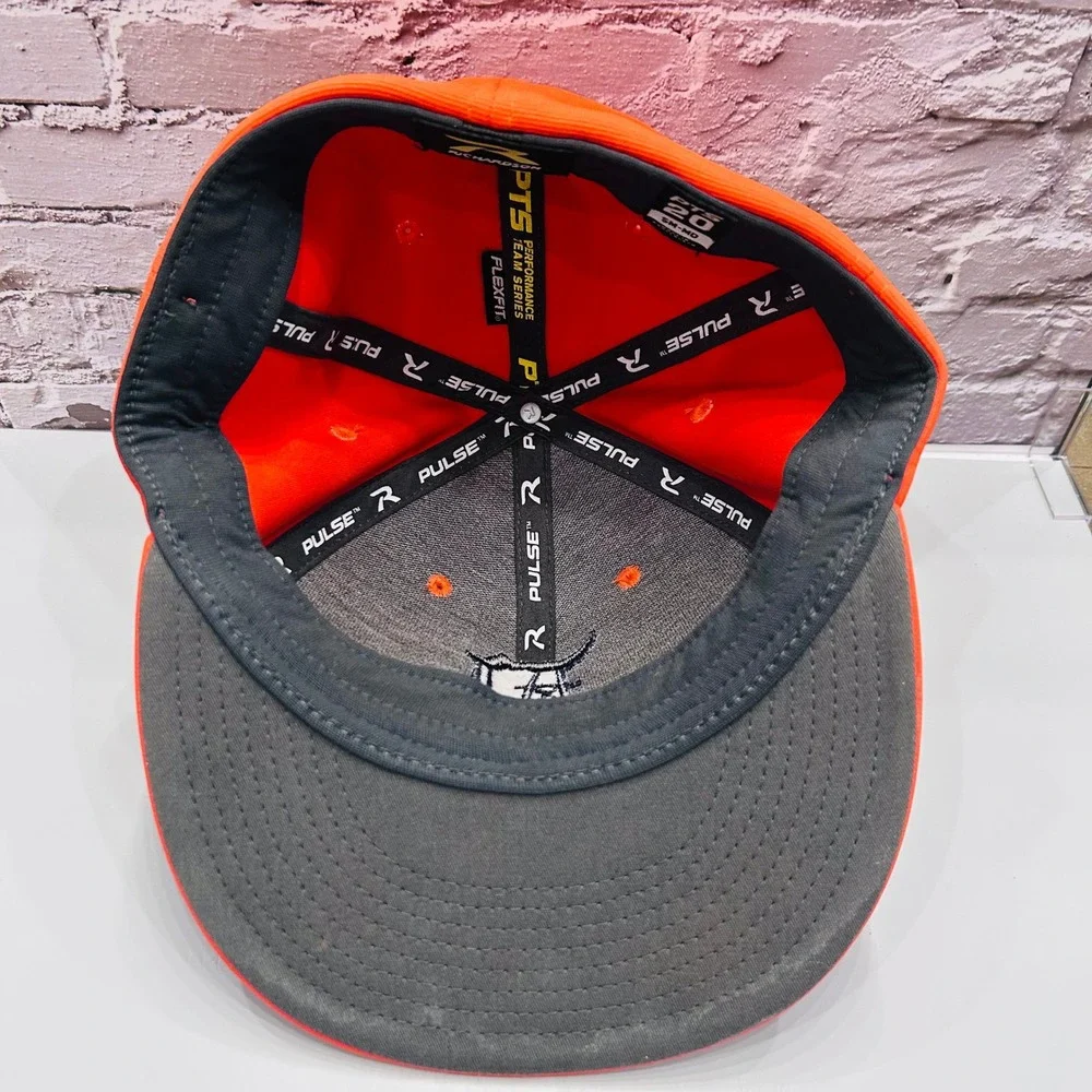 Richardson PTS20 Pulse Hat Mens SM-MD Orange‎ Performance Flexfit Baseball Cap